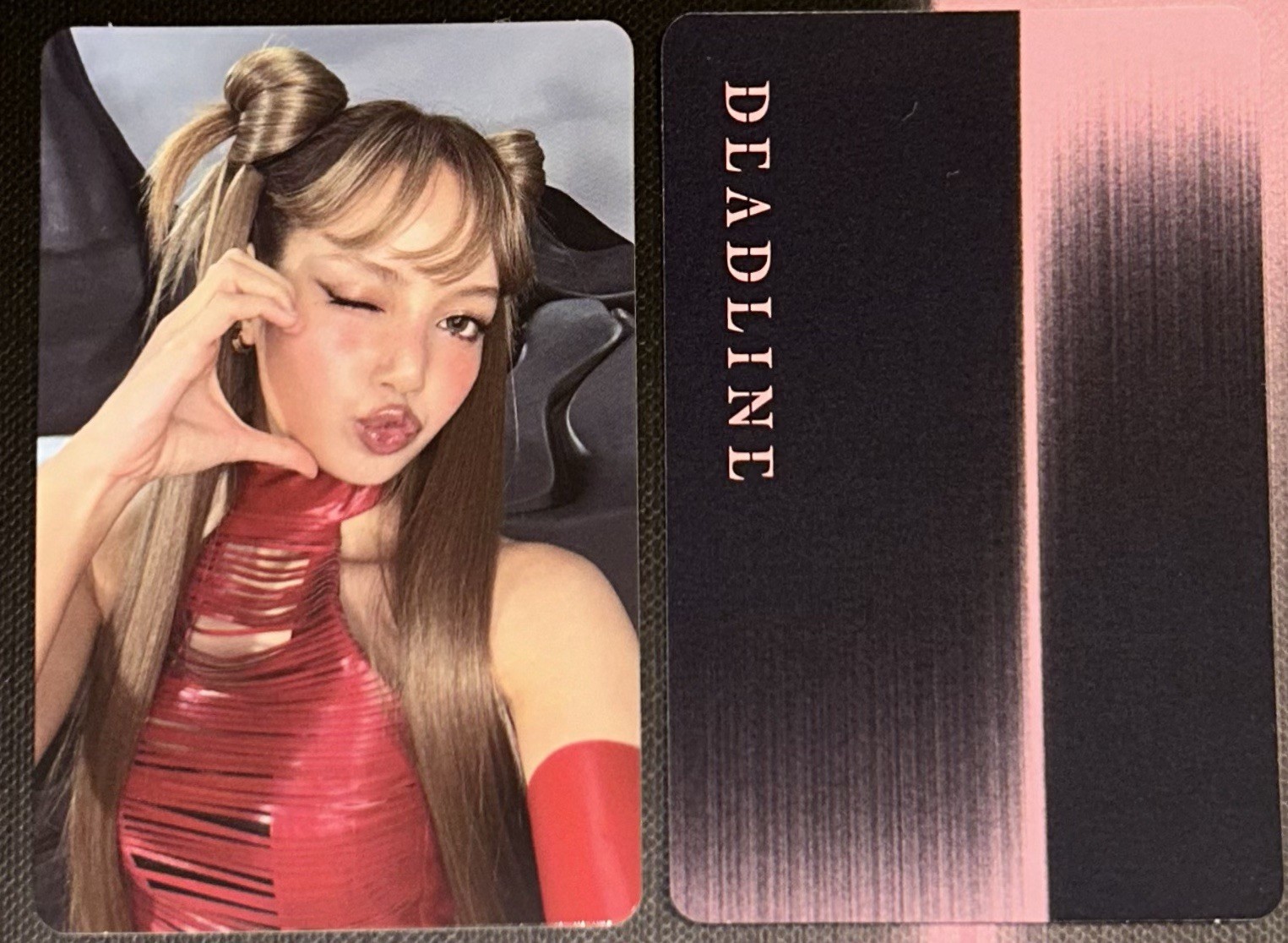 Blackpink Deadline Mini Album Exclusive Lisa Photocard Photo Card