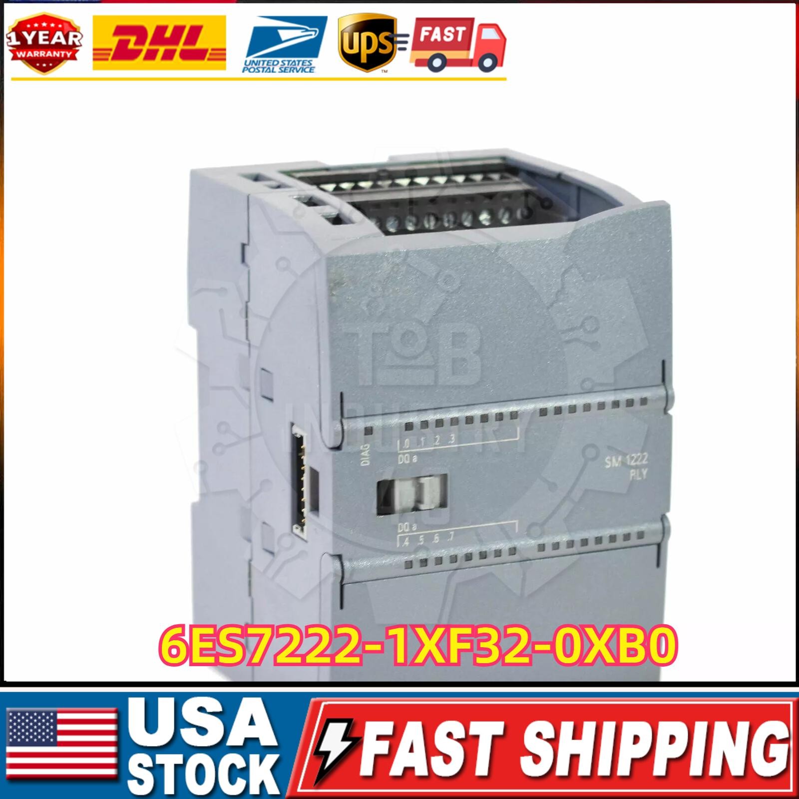 New Siemens 6ES7 222-1XF32-0XB0 S7-1200 Digital output SM1222 6ES7222-1XF32-0XB0