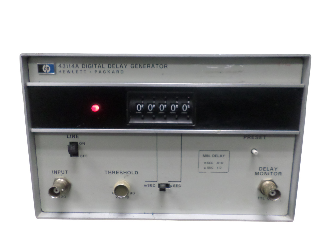 HP 43114A DIGITAL DELAY GENERATOR - Free shipping