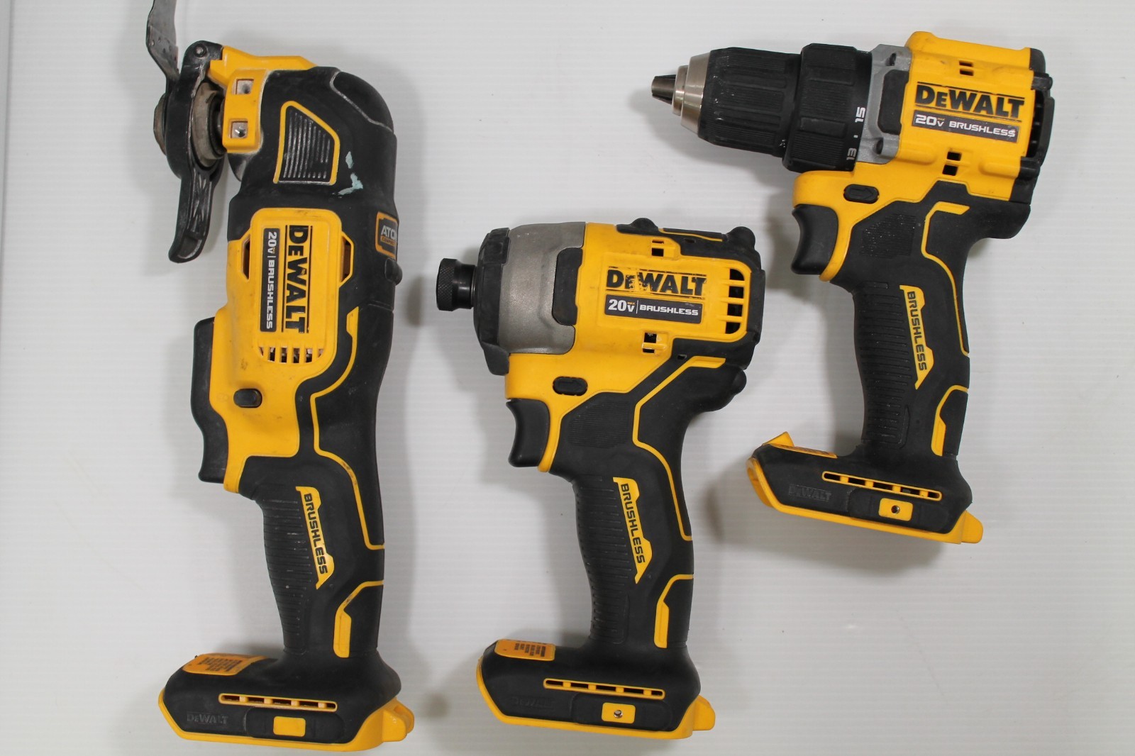 DEWALT 3-Tool Cordless Combo Kit 20V MAX Lithium-Ion TOOLS ONLY