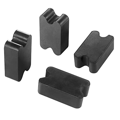 Rubber Spring Spacer 4 Pack 2.5in Thick Rear