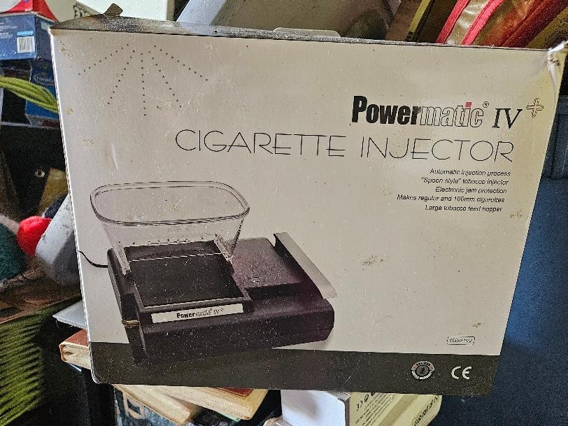 POWERMATIC IV 4+ ELECTRIC CIGARETTE ROLLING MACHINE INJECTOR