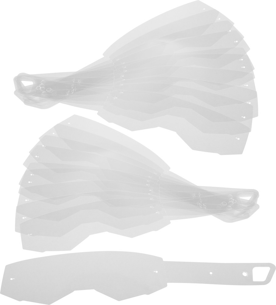 Fly Racing Clear Tear-Offs for Zone Goggles -   20 PACK -37-5401