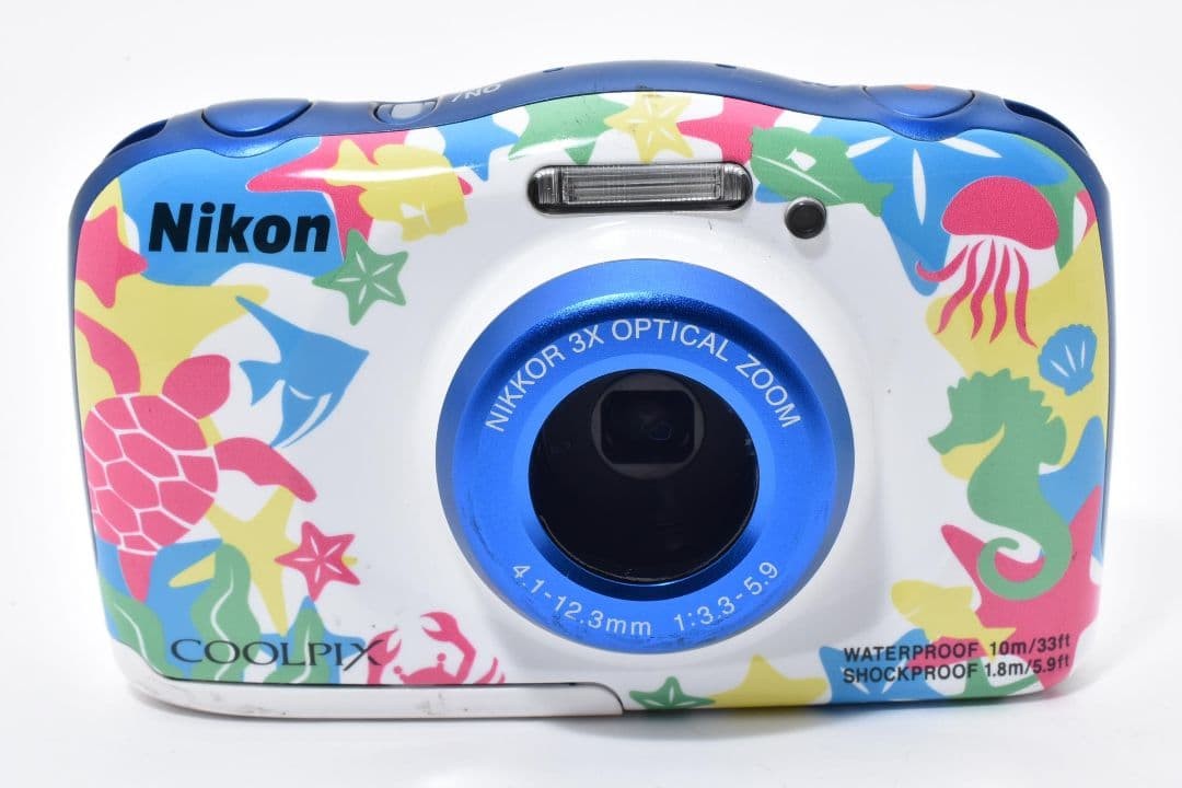 Nikon COOLPIX W100 Compact Digital Camera Tested Working Seller Japan