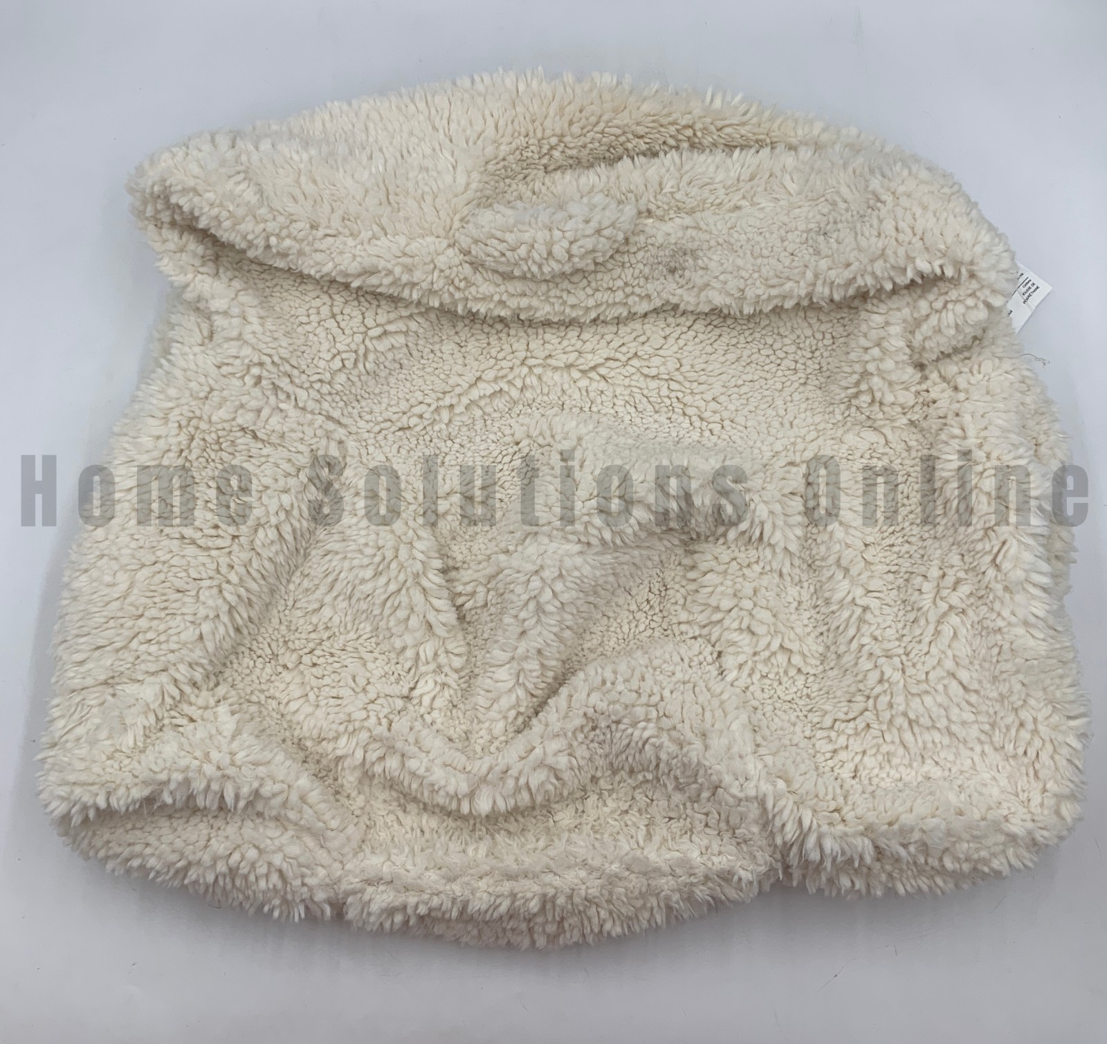 Pottery Barn Kids My First Sherpa Anywhere Chair Slipcover Only Ivory 20.5" #R95