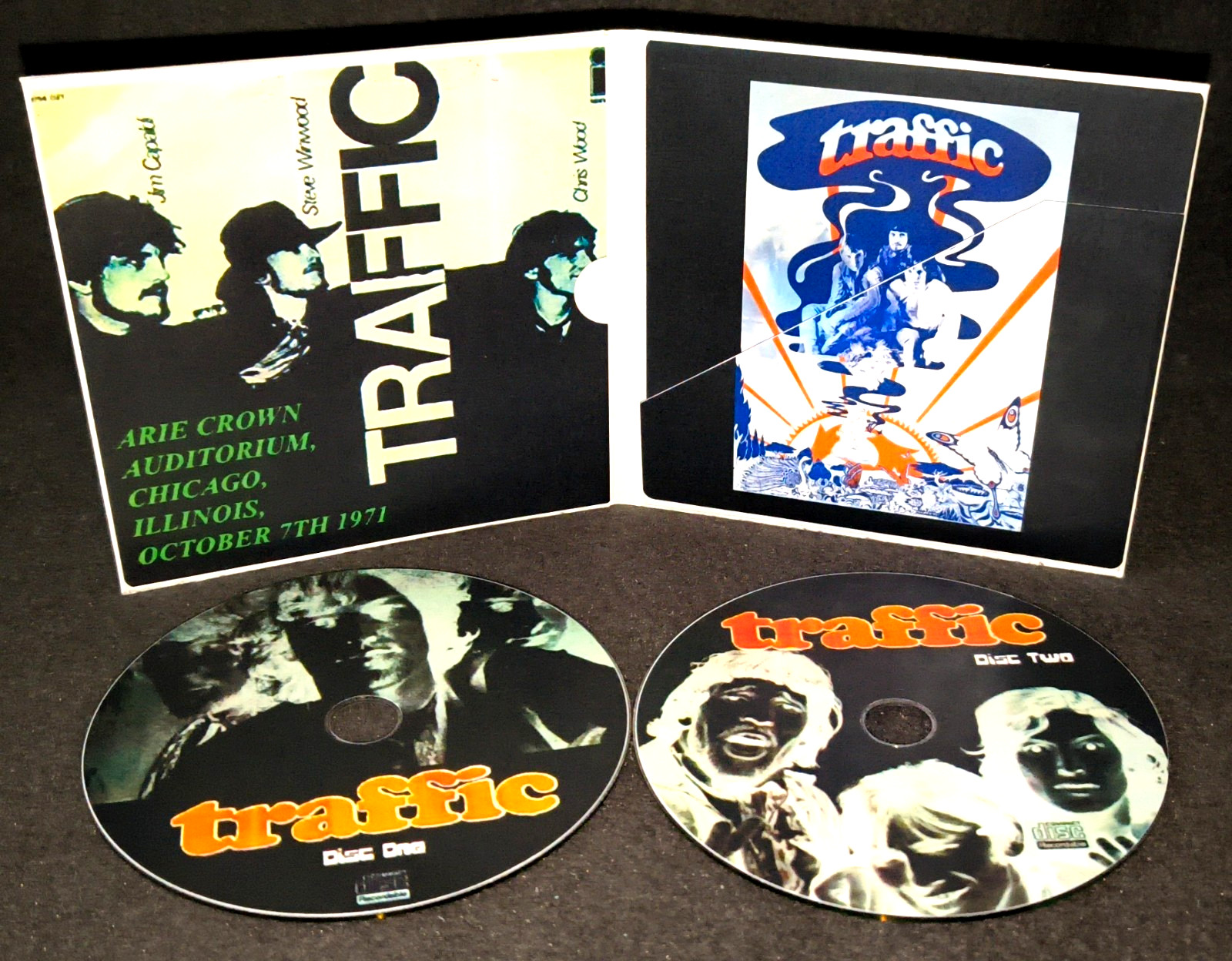 Traffic Chicago 1971 Gate Fold 2CD NEW