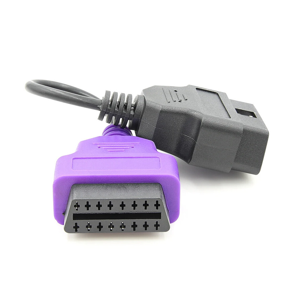 OBD2 Scanner Fiat ECU Connector ECU Adapter Diagnostic Adapter Cable For Fiat