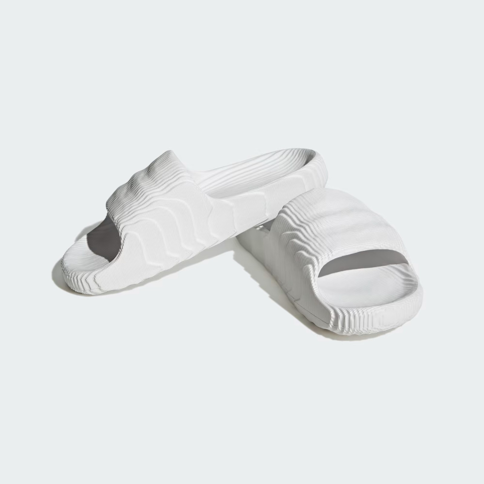 NWB Adidas Adilette 22 Mens Casual Slide Crystal White Men's Size 9 / 11 HQ4672