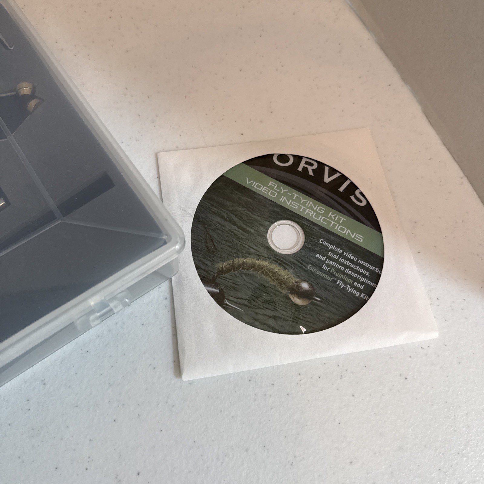 Orvis Premium Fly Tying Kit Used- All Tools And Instruction Video Only🔥👀