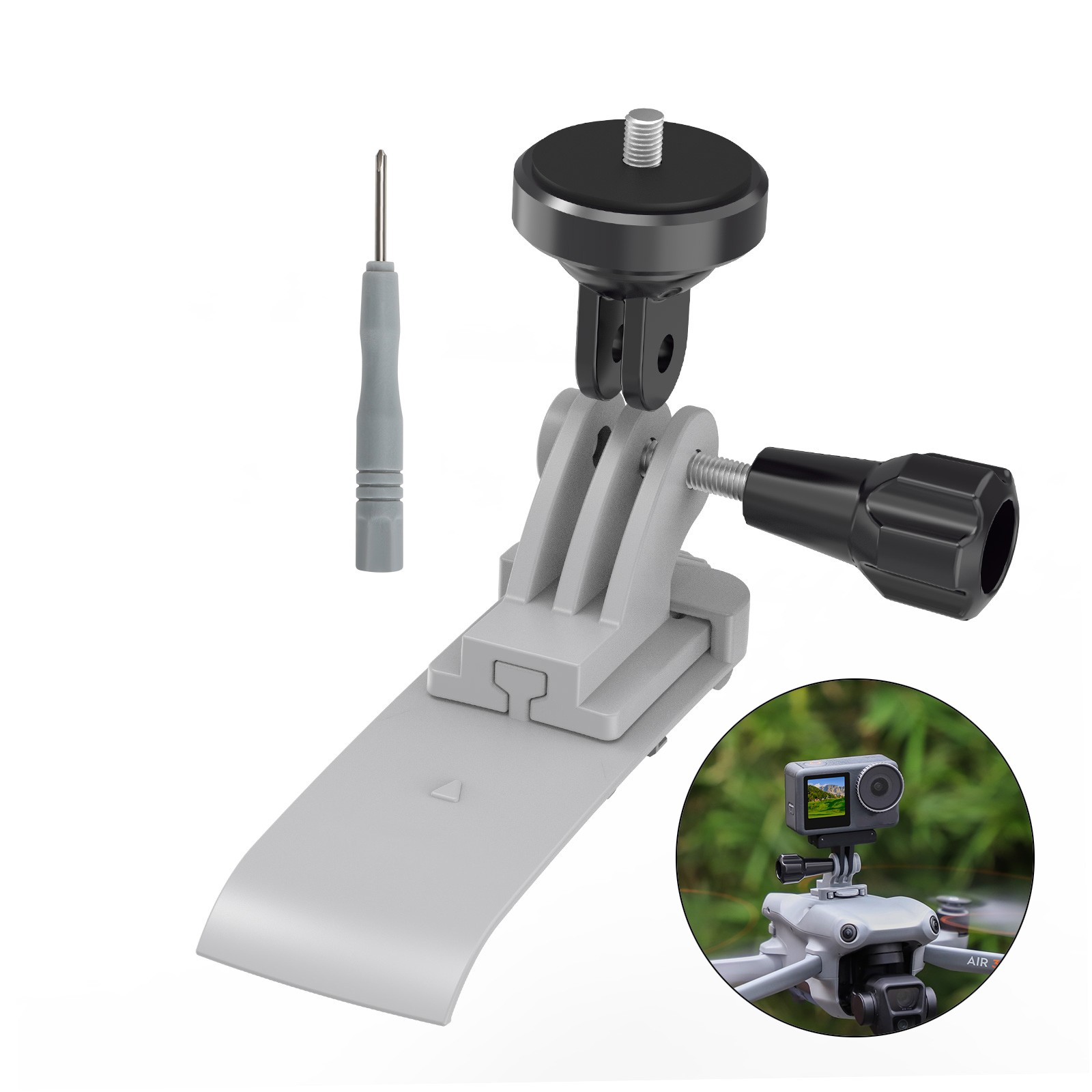 New Action Camera Adapter Base Extension Holder For DJI Air 3 Drone Accessories