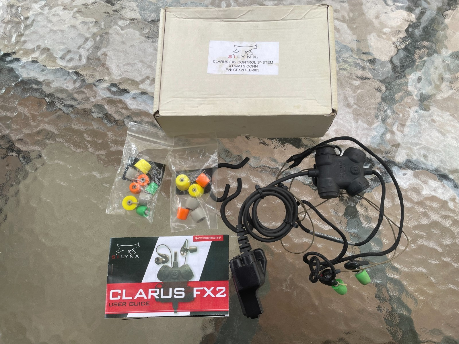 Silynx Clarus Hearing Protection, and communication kit