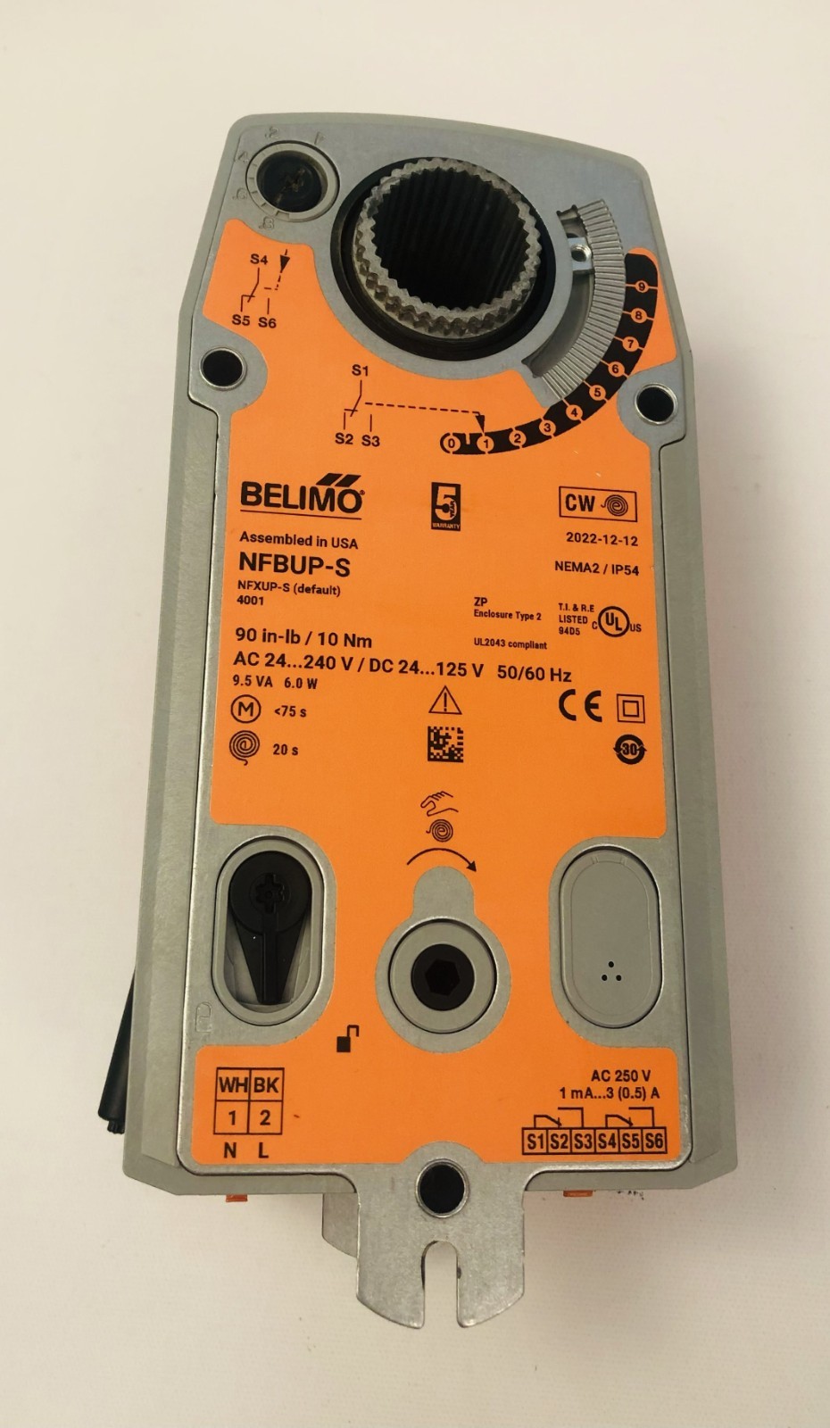 Belimo actuator NFBUP-S