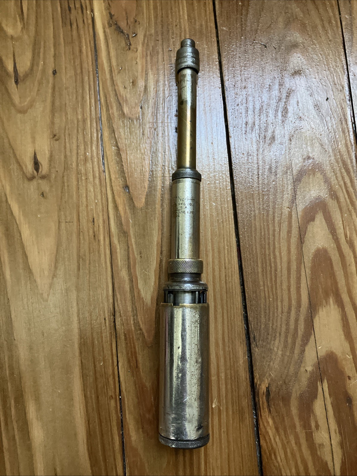 Fine North Bros Yankee No. 44 Adjustable Automatic Push Drill With 9 Bits