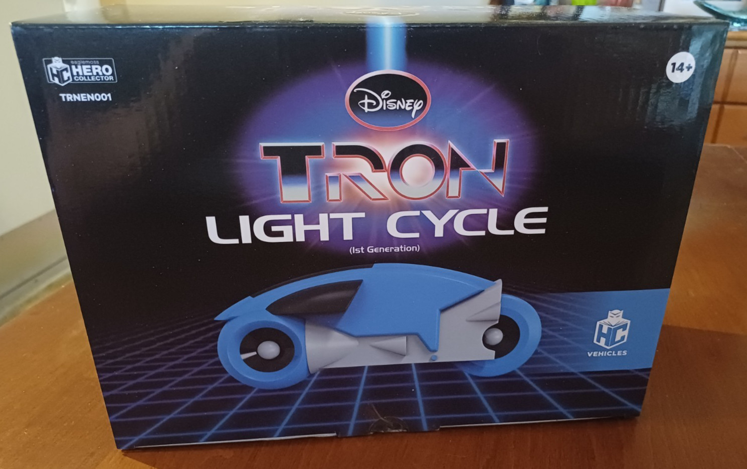 Eaglemoss Hero Collector TRON Light Cycle BLUE  1st Brand New Factory Sealed