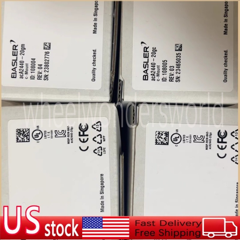 New Sealed Basler Industrial Camera acA2440-20gc Original Fast Shipping US Stock