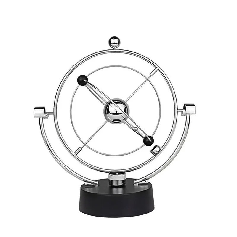 Kinetic Art Galaxy Chaos Pendulum Perpetual Motion Desk Toy Science Decor