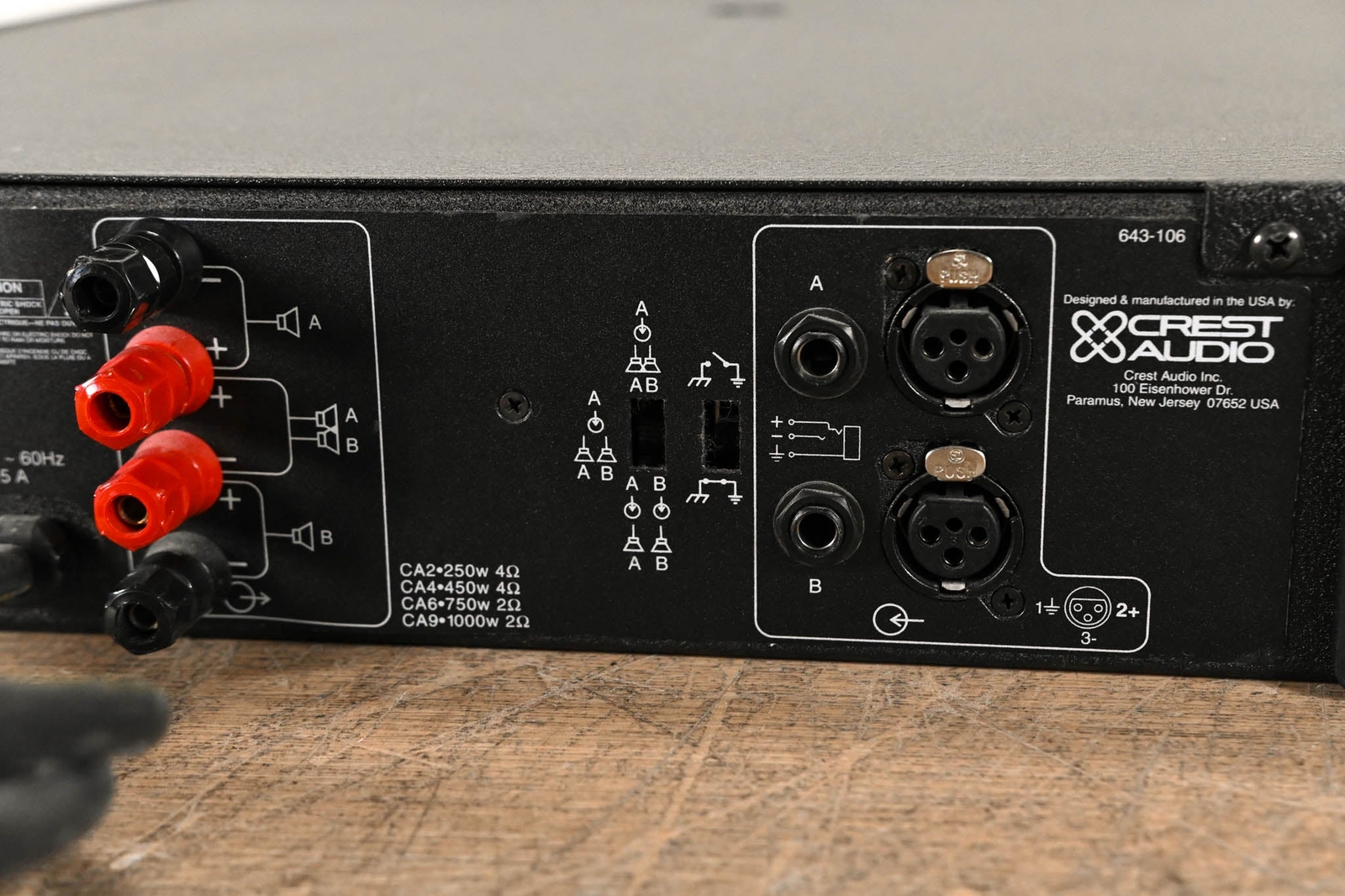 Crest Audio CA2 2-Channel Power Amplifier CG00703