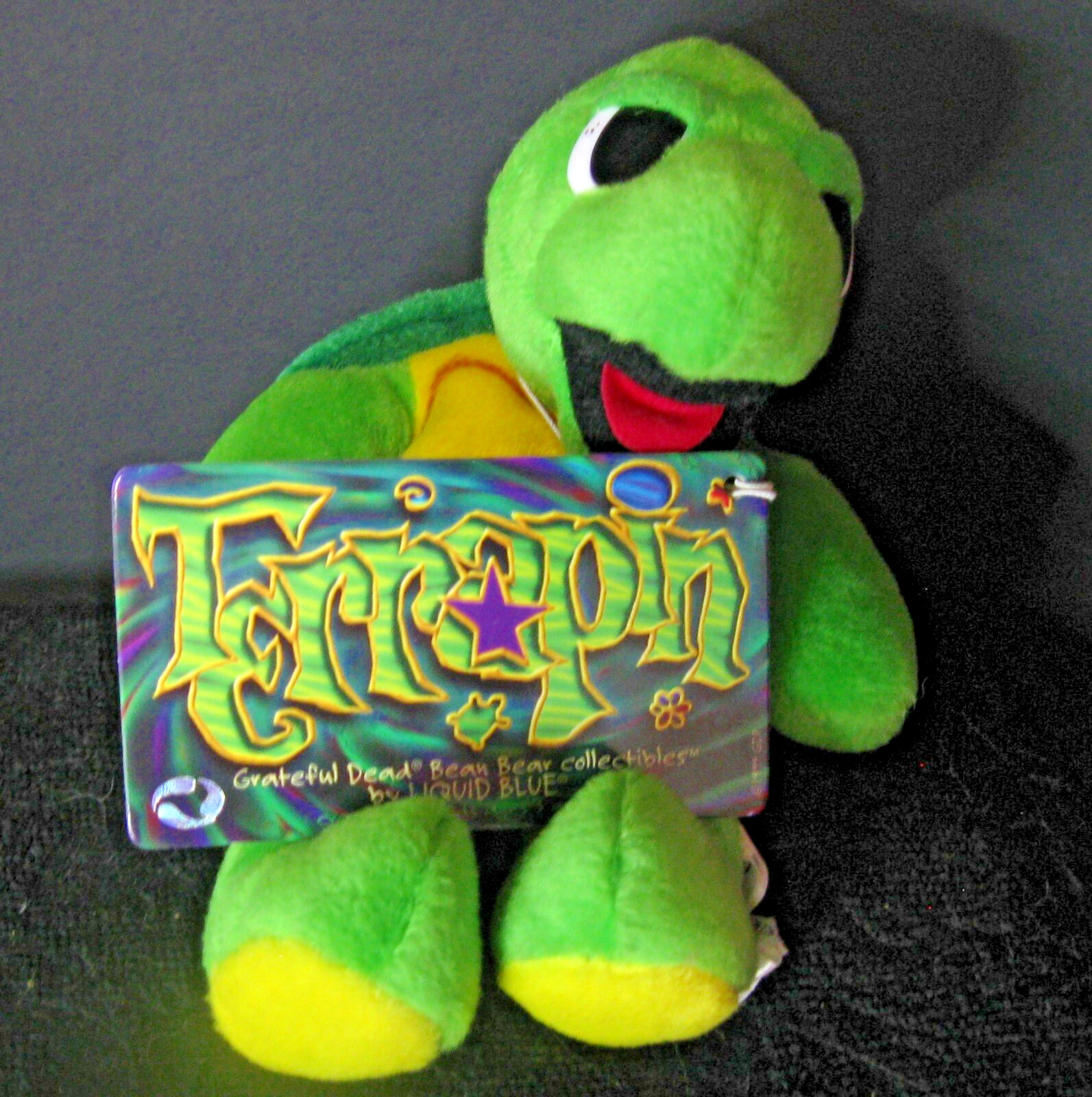 Grateful Dead Beany Bear Collctible by Liquid Blue -in Display CASE!