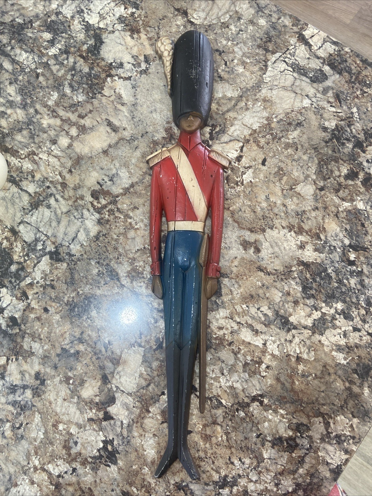 Vintage Sexton Boston Soldier Metal Wall Display 20.5"