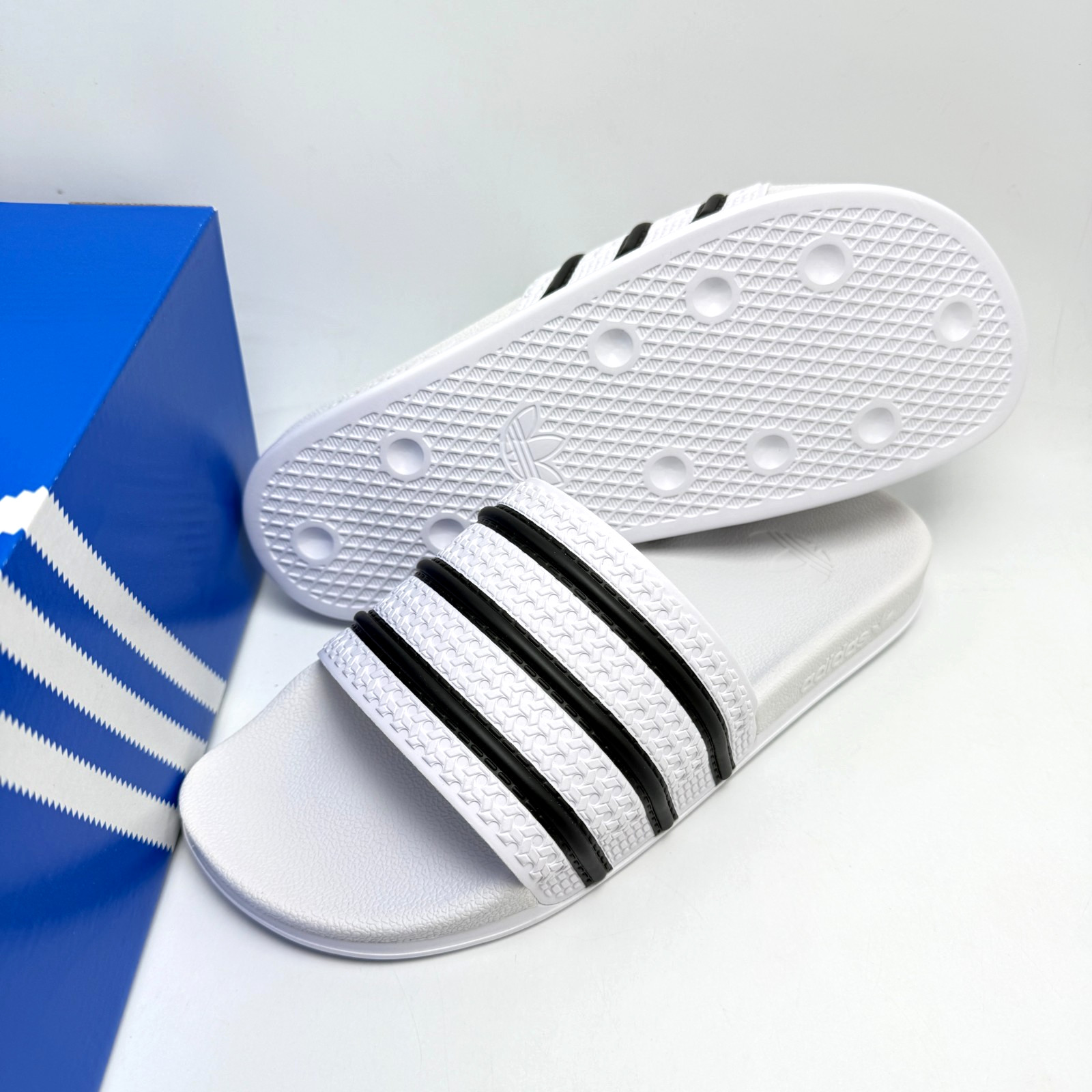 Adidas Originals Adilette OG CF White Slides White Men's Slide KJ6913 sz 8