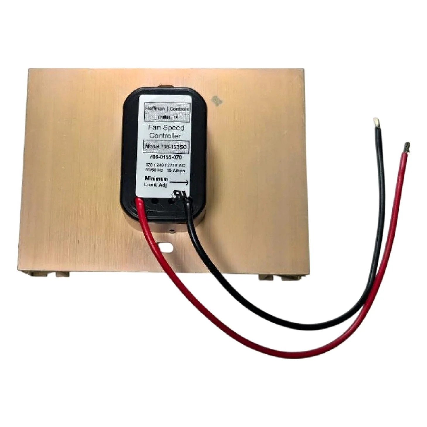 Hoffman Controls 706-123SC 120/240/277V 15A Vari-Speed Fan Speed Controller