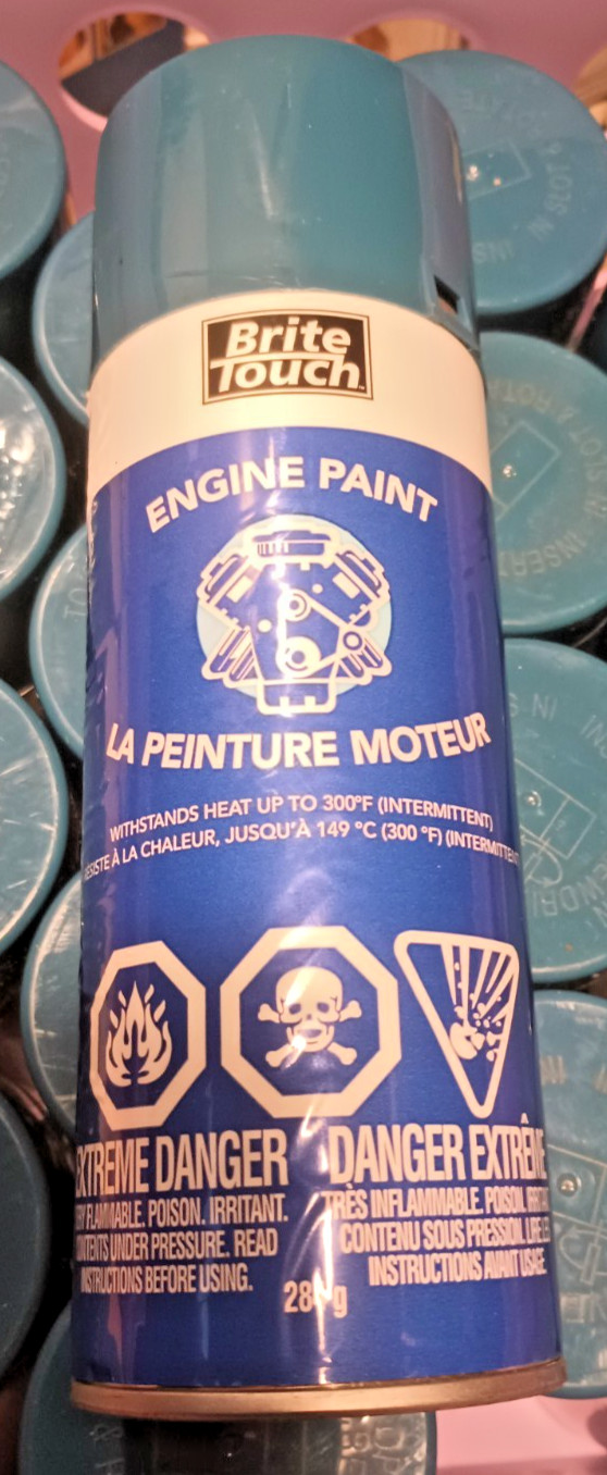 Brite Touch CBT27 GM BLUE Engine Automotive Paint - 10 oz (BT27)