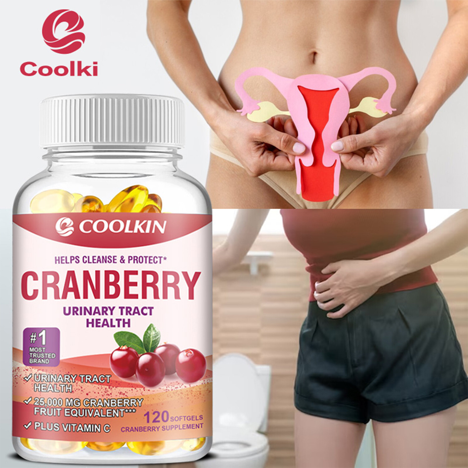 Cranberry 25000mg - Bladder & Urinary Tract Health, Cleanse and Detox, Immunity