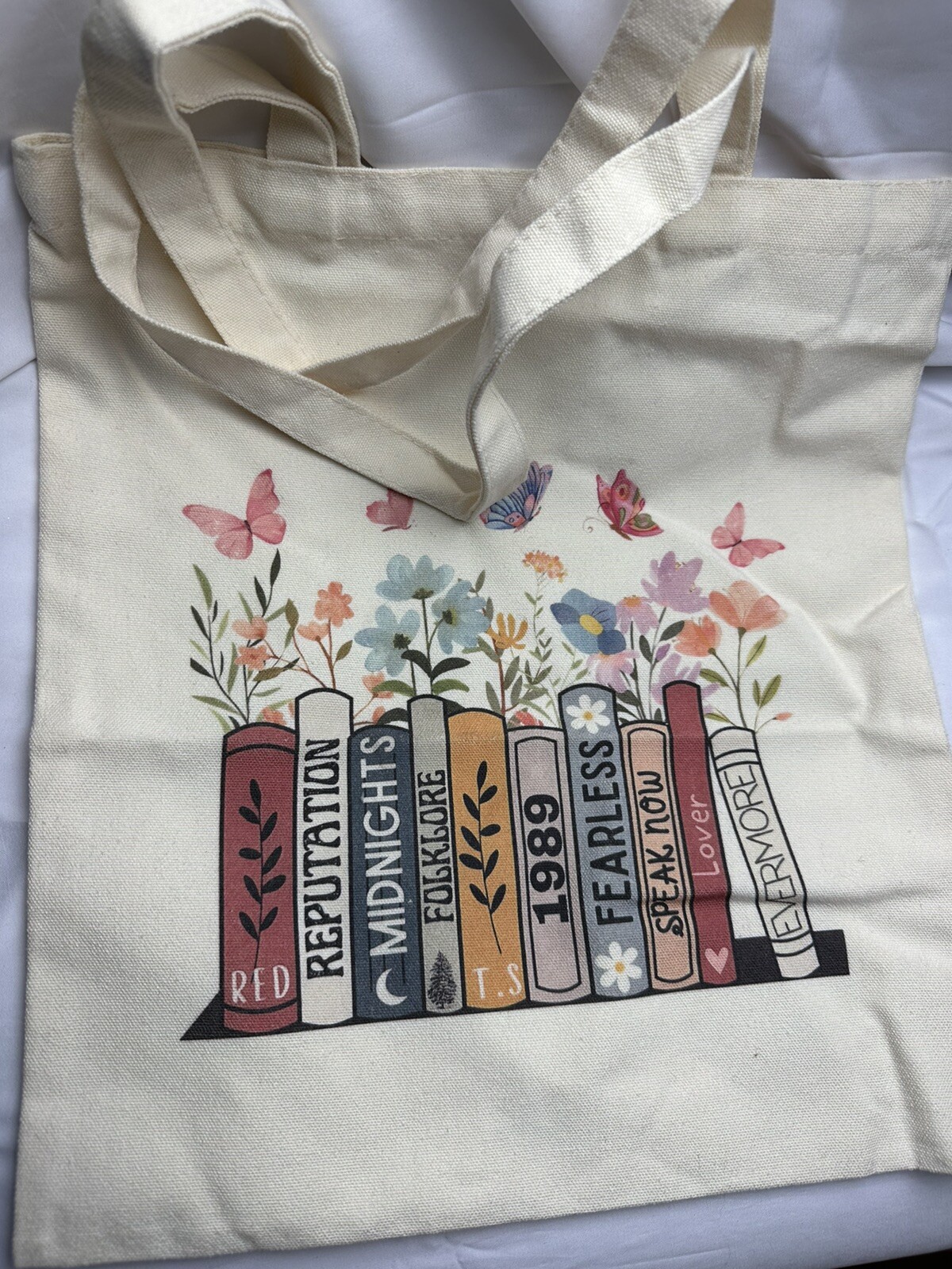 Singer Album Inspired Fans Gifts Music Lovers Reusable Canvas Bags