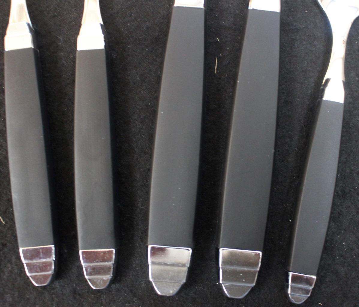 Capdeco Mercure Black Five Piece Place Setting