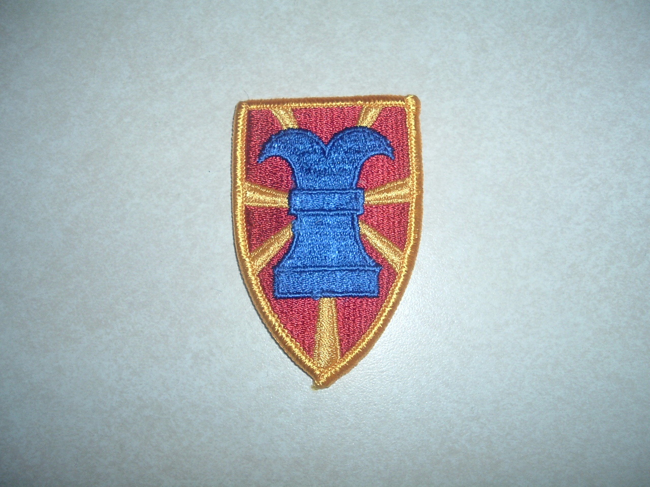 MILITARY PATCH US ARMY 7TH TRANSPORTATION COMMAND COLORED NEW OLD STOCK SEW ON