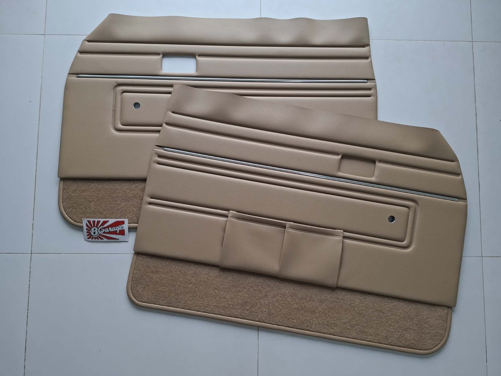 Toyota Pickup SR5 Door panels 79-83 / RN30- 40 Tan /8 Garage Made to Order
