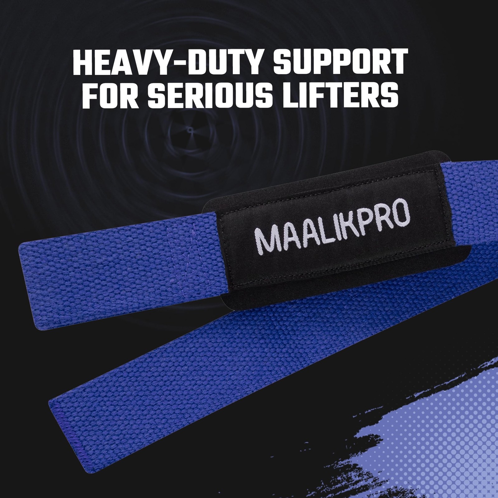 Weight Lifting Straps | Wrist Lifting Strap Dark Blue