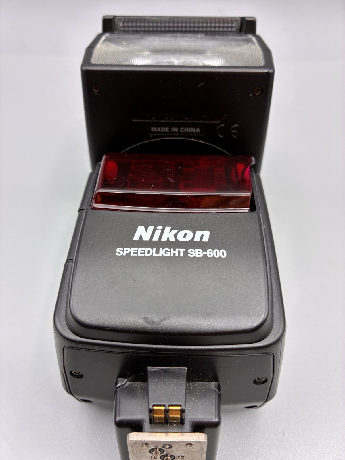 Nikon Speedlight SB-600 Shoe Mount DSLR Camera Flash Tested Good
