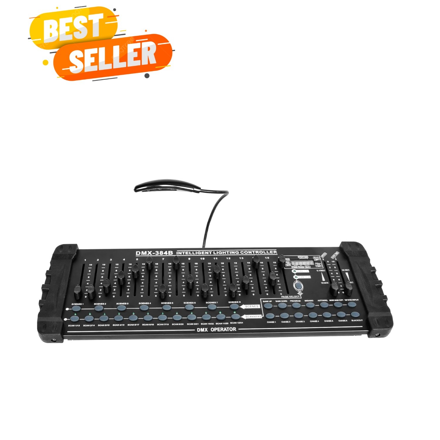 DJ Controller 384CH DMX Cotroller Use for Program Editing of Bar Club Live Li...