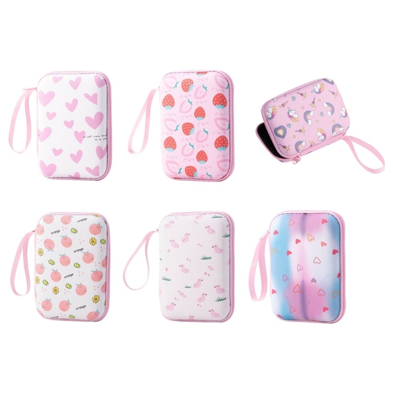 Cartoon Design EVA Organizers Case Portable Durable Materials Anti Pressure For