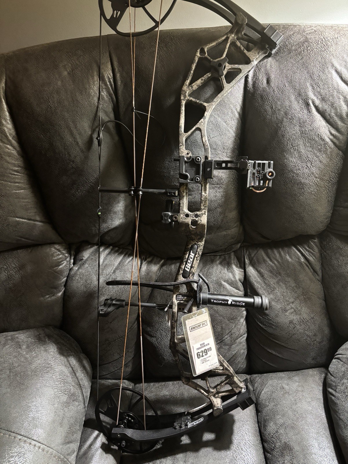 Bear Paradigm RTH TRUE TIMBER Compound Bow Package Right Hand Camo New