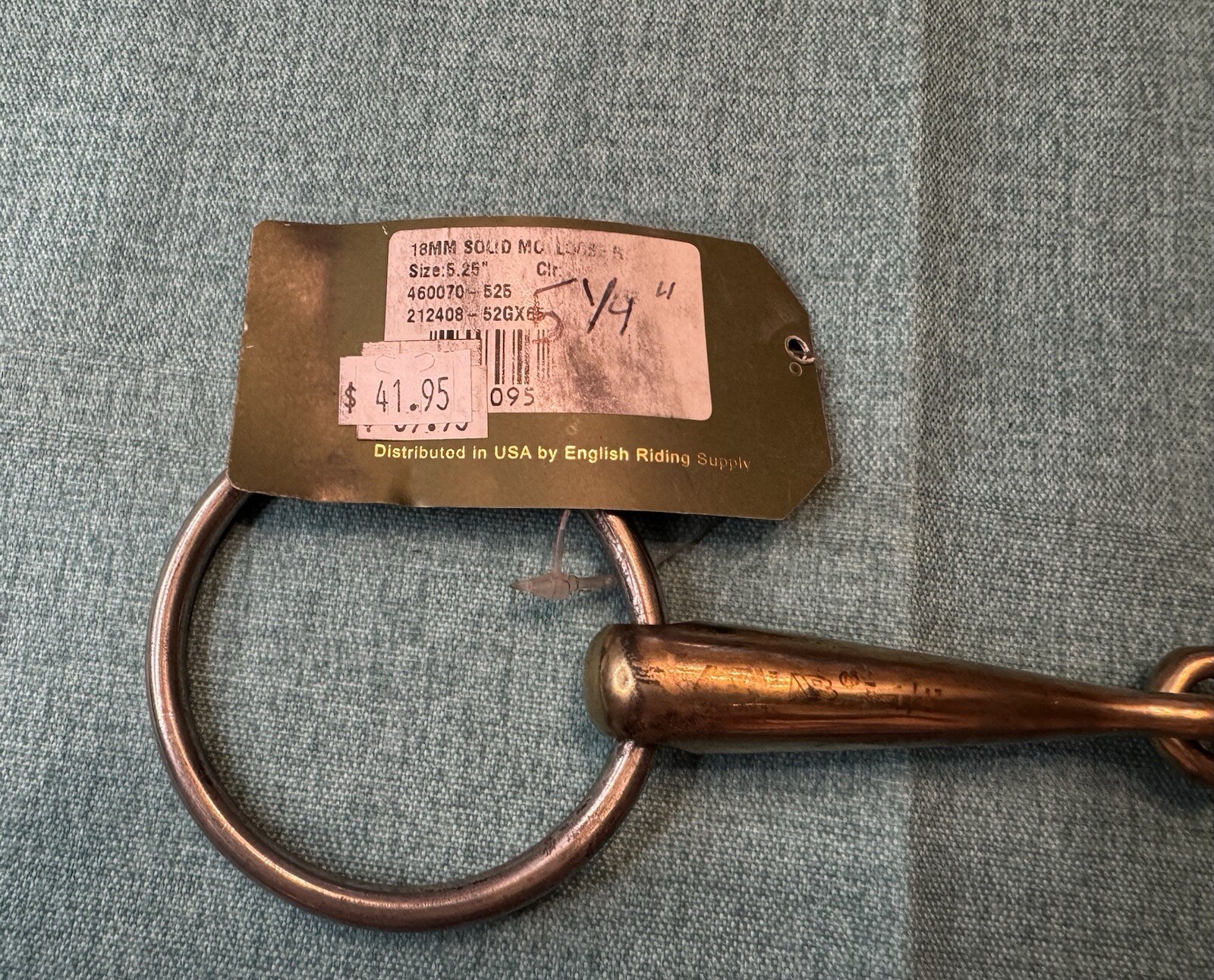 New 5 1/4” Metalab 18mm Loose Ring Snaffle