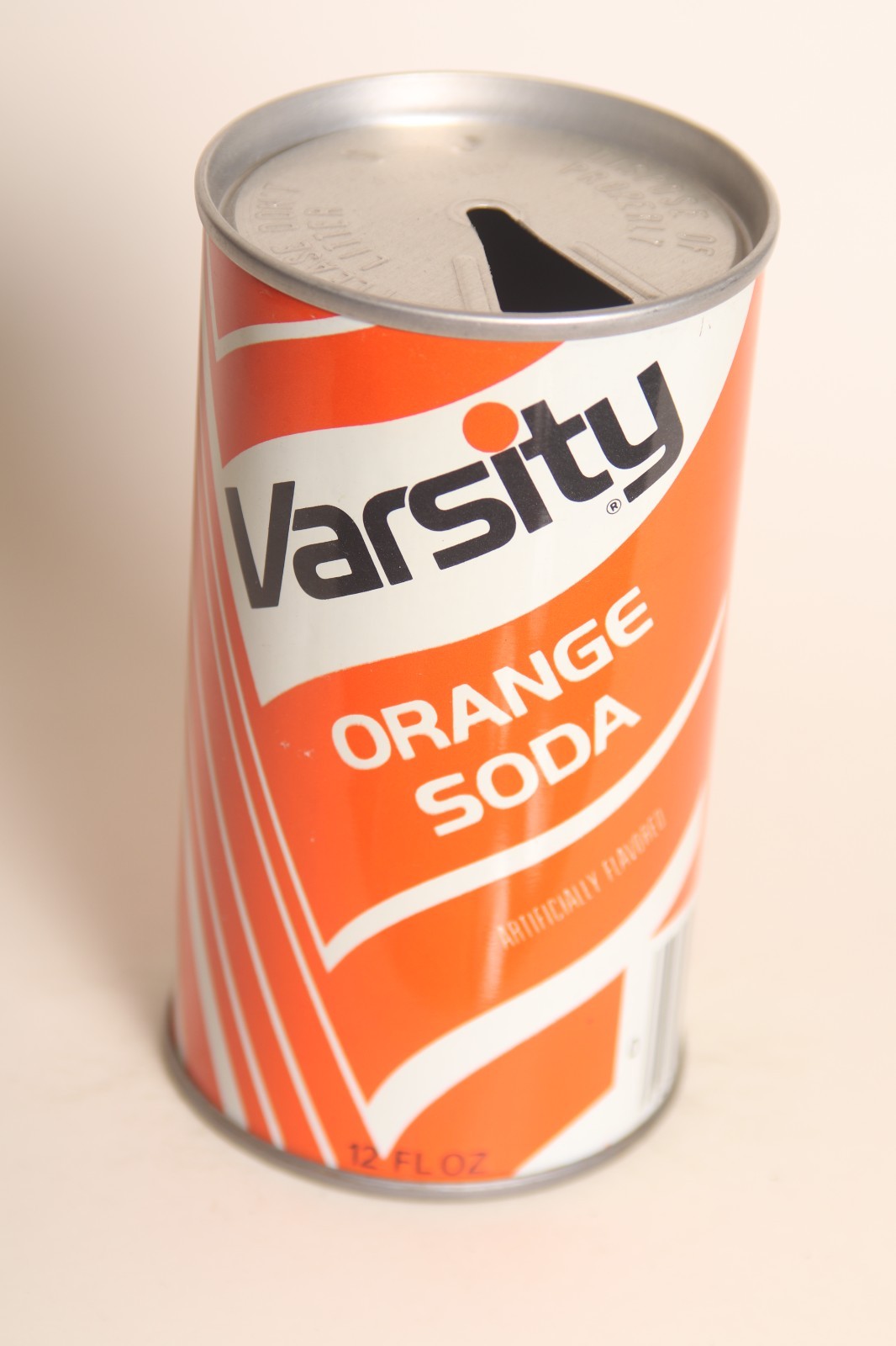 Varsity Orange soda can