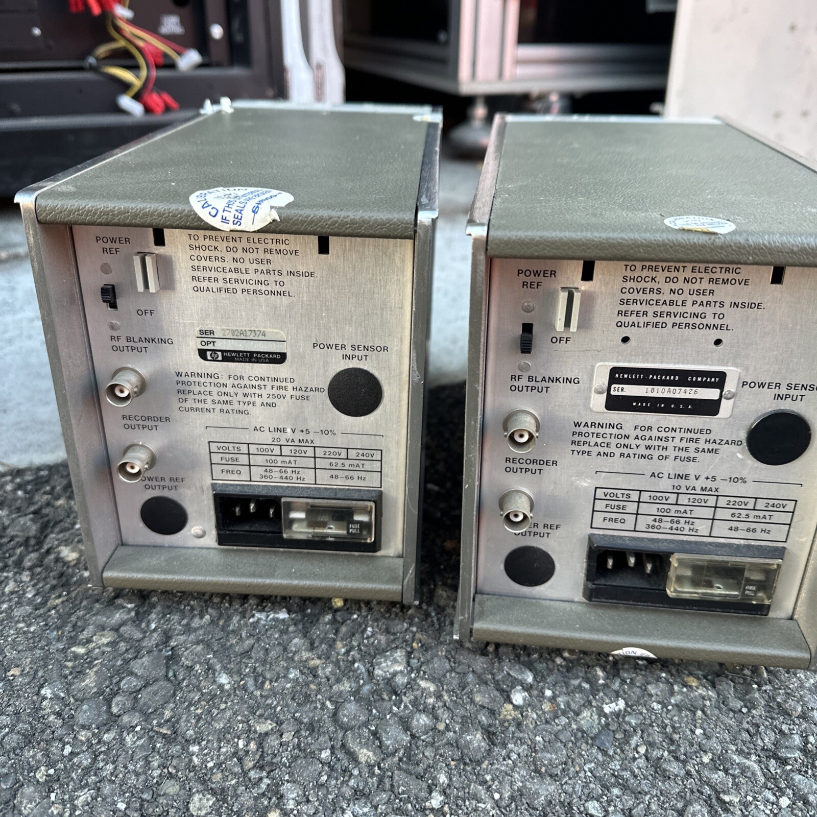 HP 435B HP 435A Power Meter.