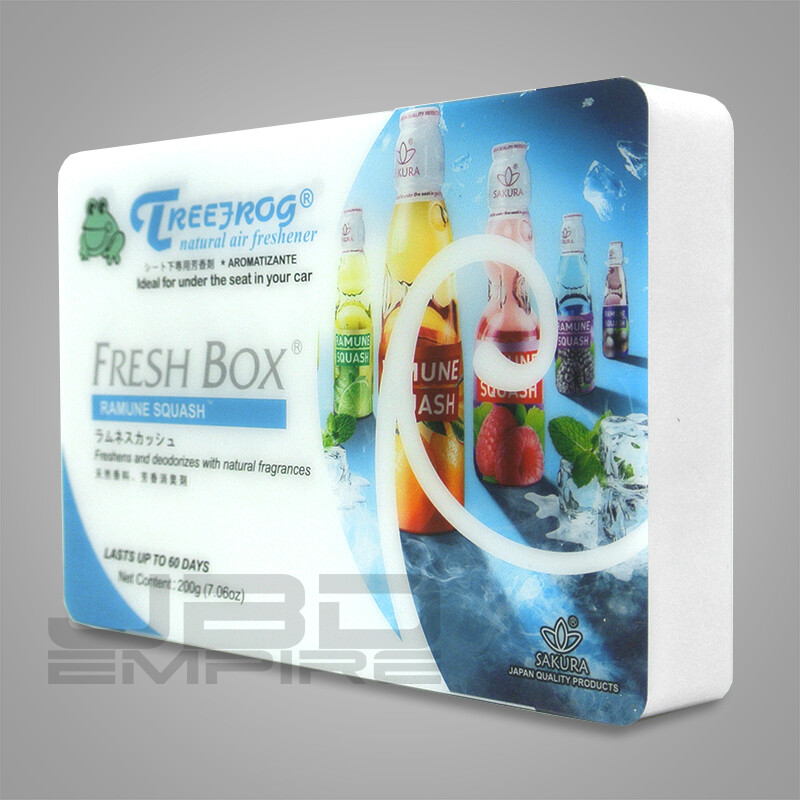 New! TREE FROG CAR AIR FRESHENER EXTREME FRESH TREEFROG RAMUNE SQUASH