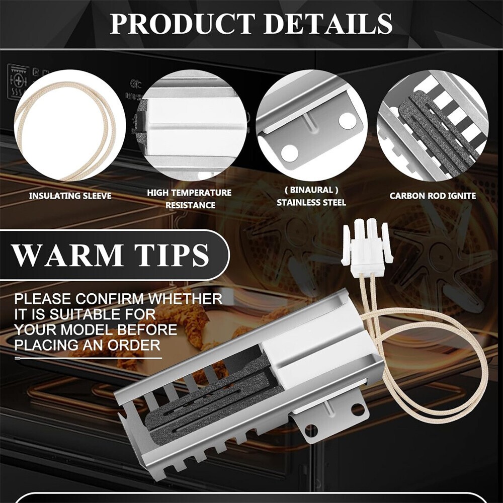 For Samsung DG94-00520A Premier Range Oven Stove Igniter Replacement US