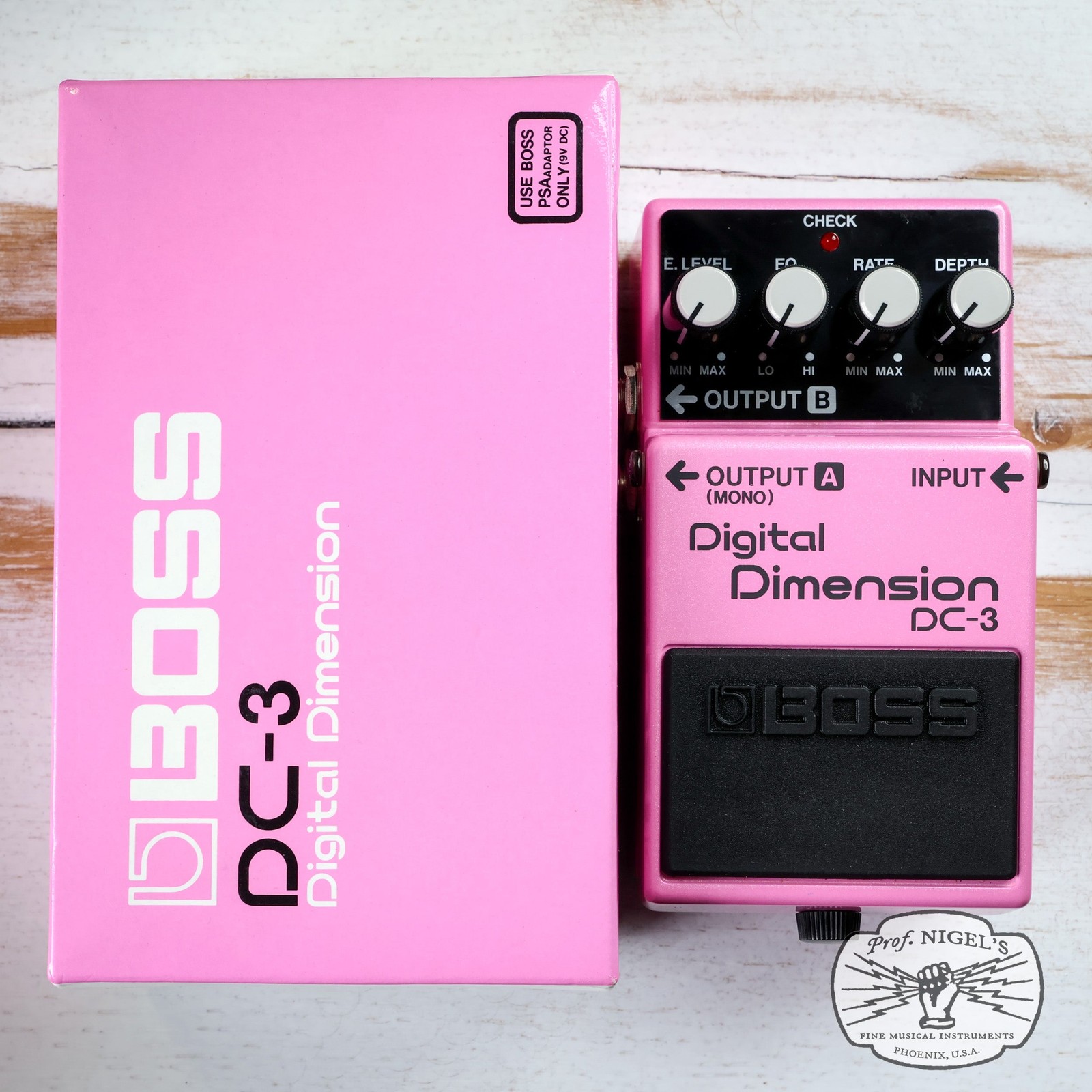 Boss DC-3 Digital Dimension Near Mint w/ Box Blue Label Vintage MIJ