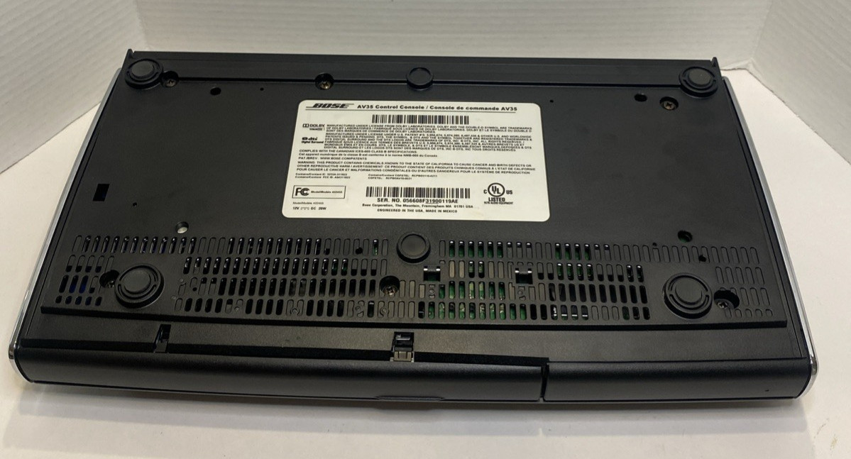 Bose Lifestyle AV35 Control Console 402455 No Remote or Power Supply Untested
