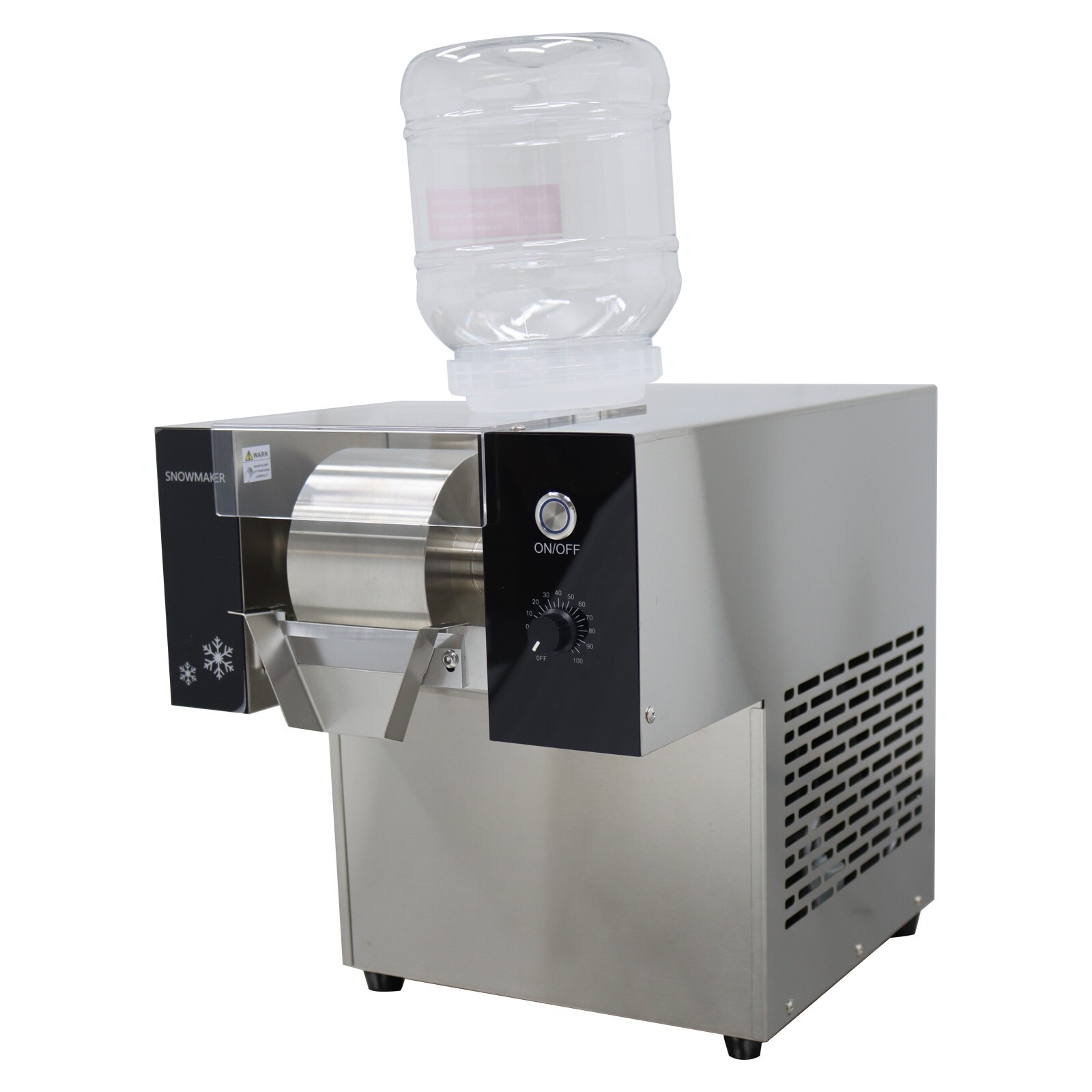110V Desktop Air-cooled Snowflake Ice Machine Bar Beverage Equipment R290