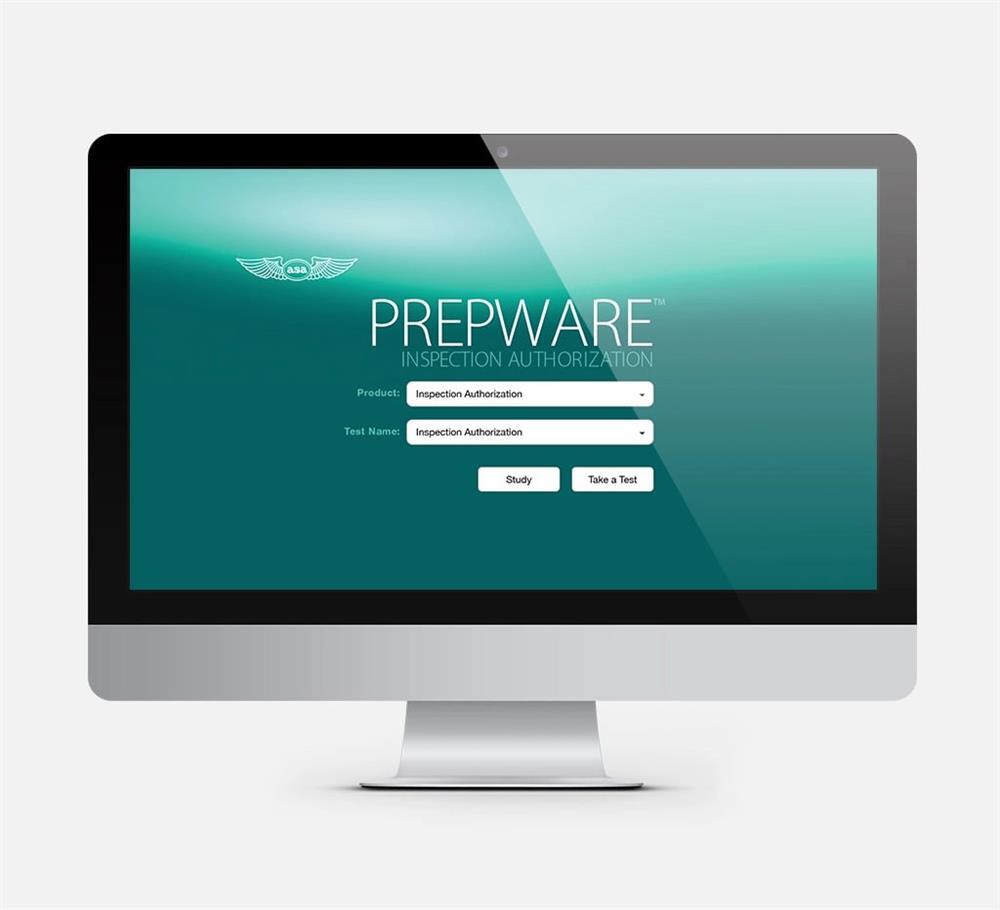 New for 2026, Inspection Authorization Prepware by ASA p/n ASA-PW-IA-8