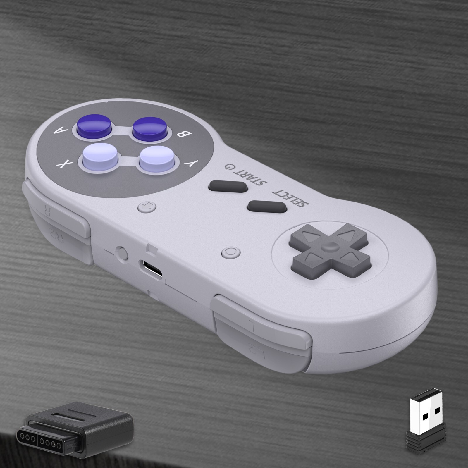 Wireless Controller for Super Nintendo Entertainment System Nintendo Switch NSO
