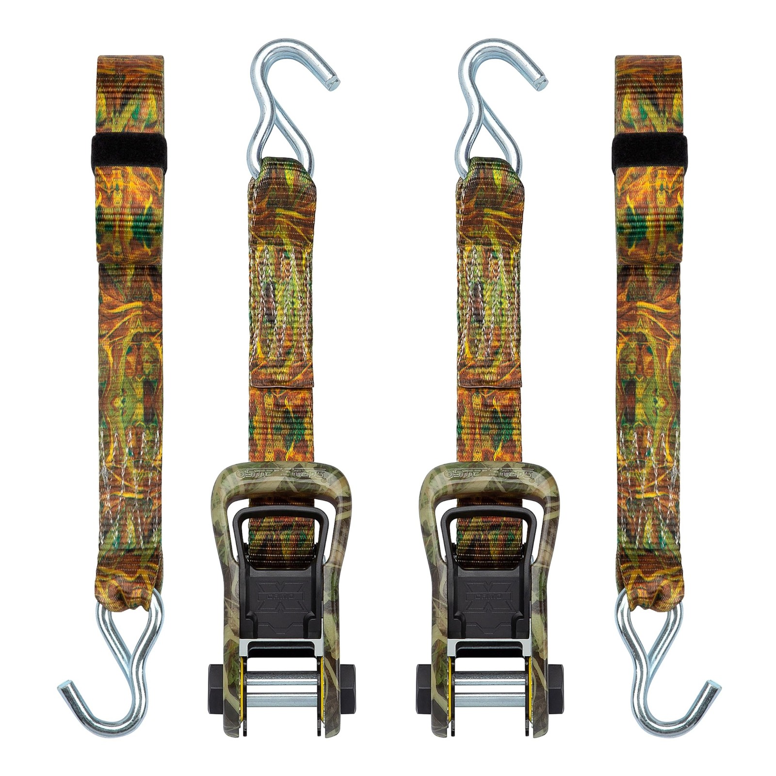 SmartStraps 1956 14' Ratchet Straps CamoX Tie Down Camo Webbing (5,000lb)