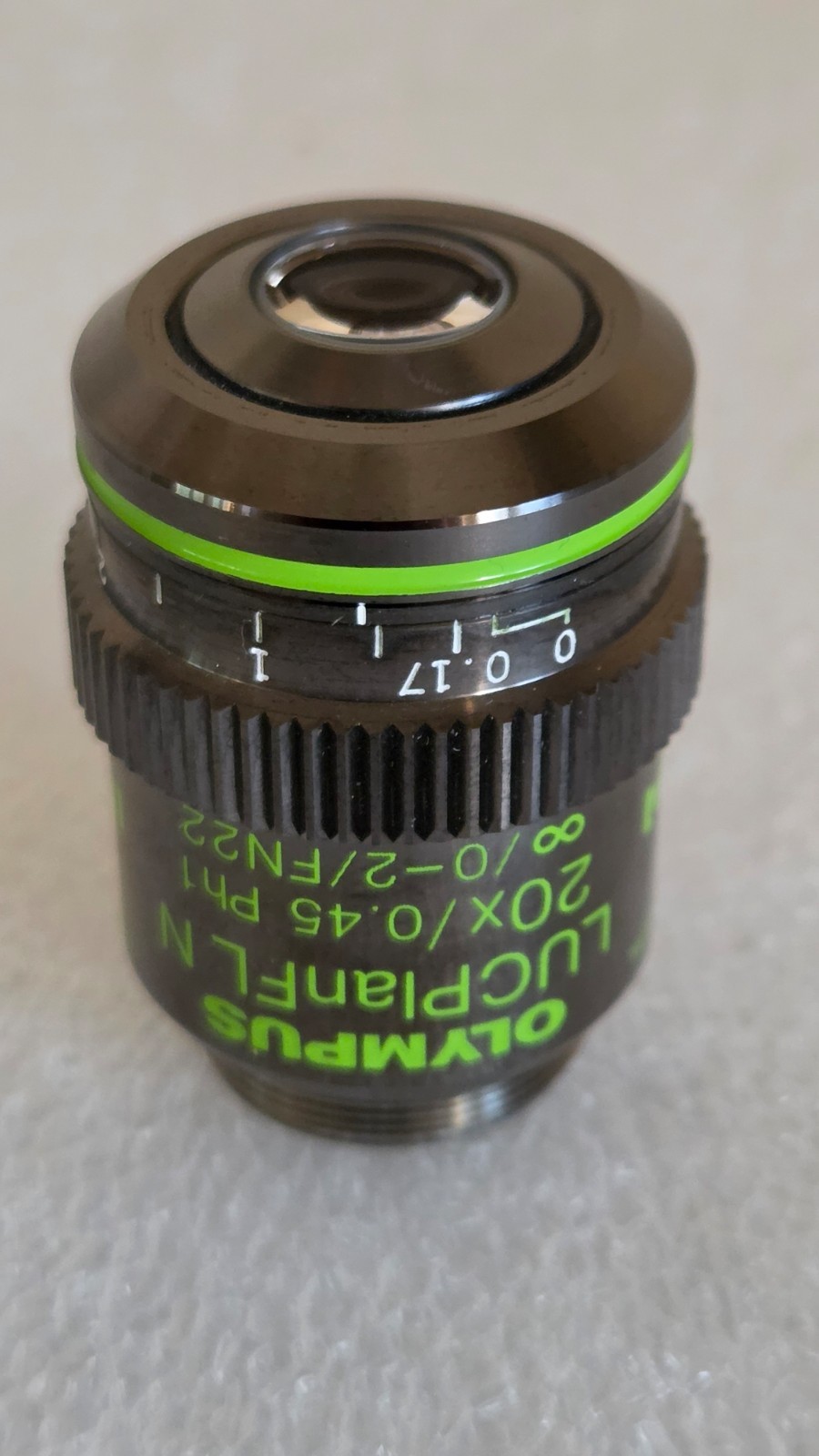 Olympus LUCPlanFL N 20x/0.45 Ph1 ∞/0-2/FN 22 Microscope Objective