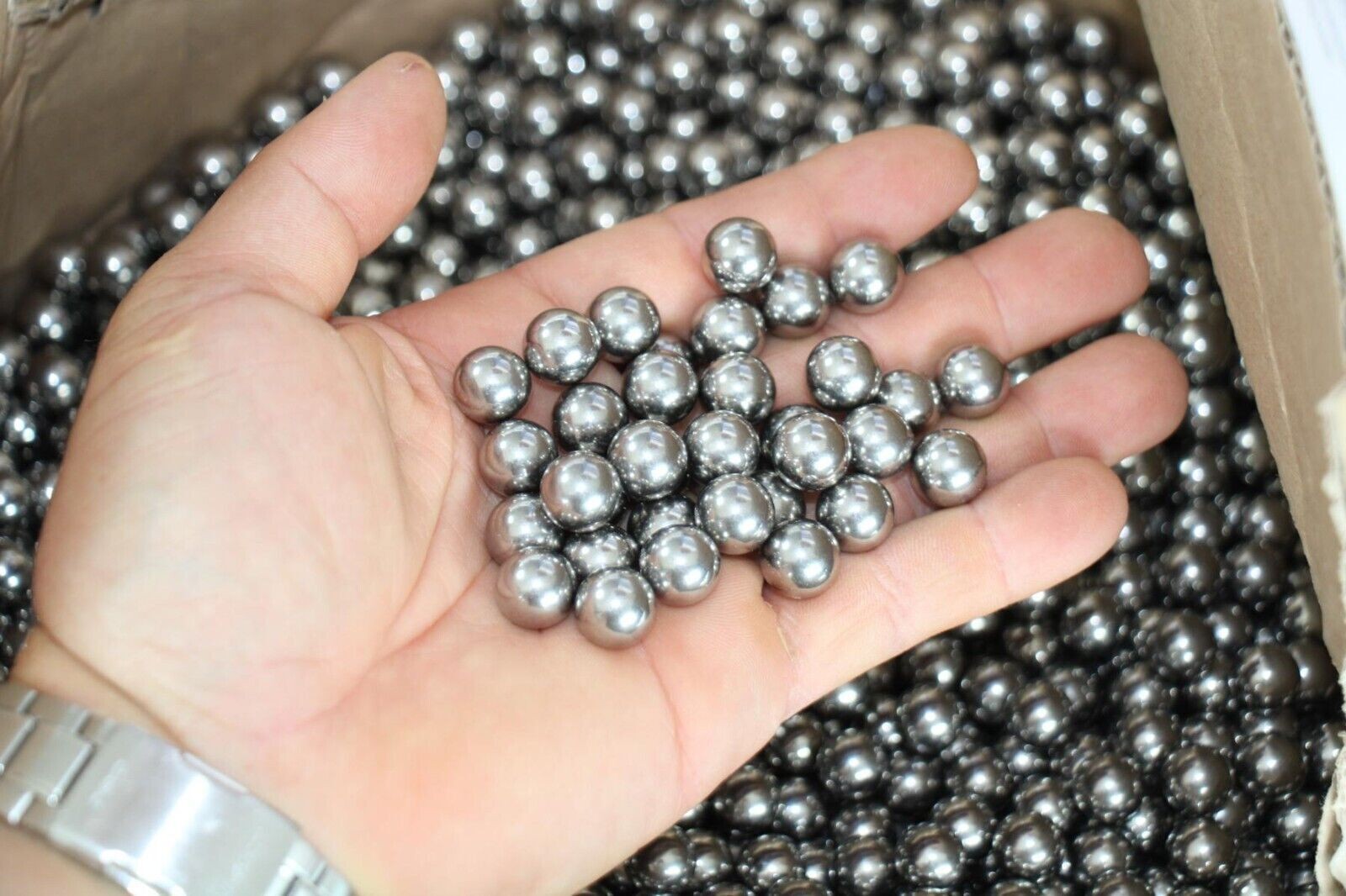 600x Steel Balls 6mm - For Slingshot & Ball Bearing, Twin Accessories