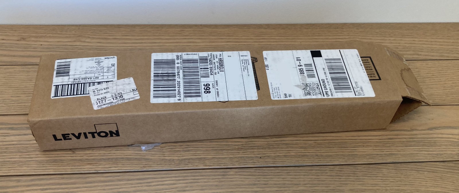 Leviton 6A586-U48 Cat 6A 48-Port Flat Patch Panel - Brand New, Open Box